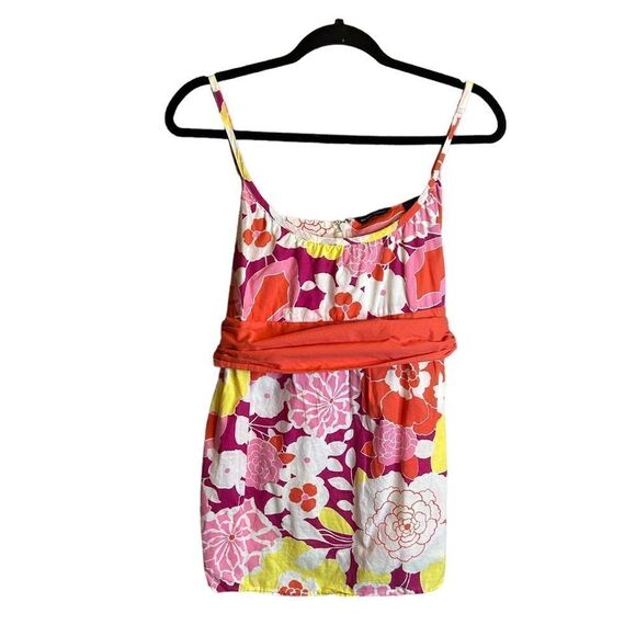 5 for $25🔥Size 10 New York & Company Floral Tank top Blouse - Picture 1 of 4